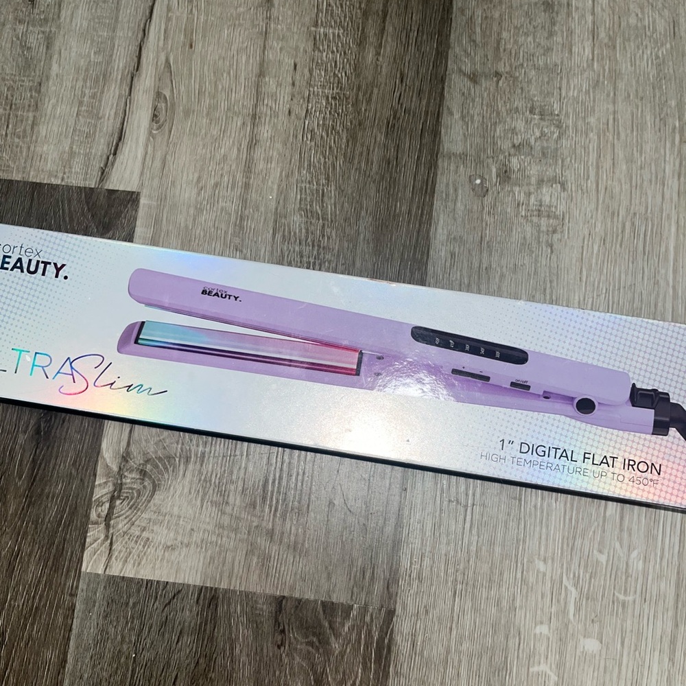 Cortex Beauty Digital Flat Iron in Purple